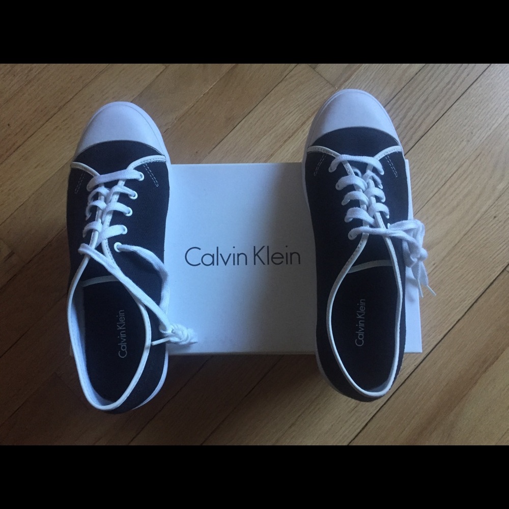 Calvin Klein canvas sneakers